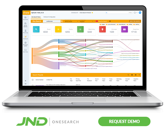 Request a demo of OneSearch