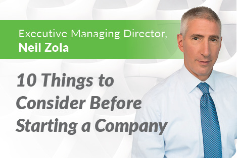 10 Things to Consider Before Starting a Company