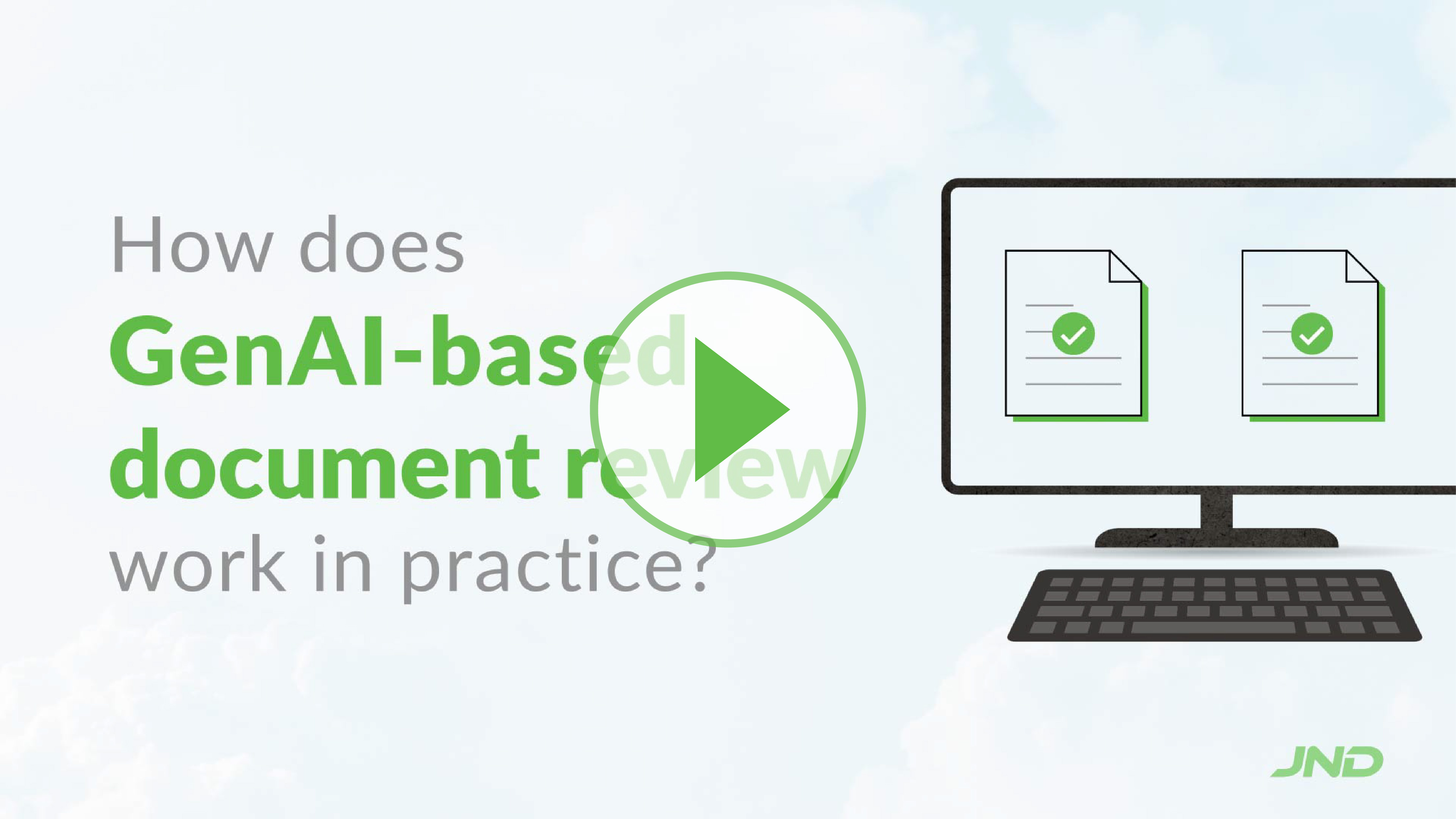 [VIDEO] Understanding AI Document Review