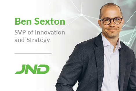 JND Names Ben Sexton SVP of Innovation and Strategy