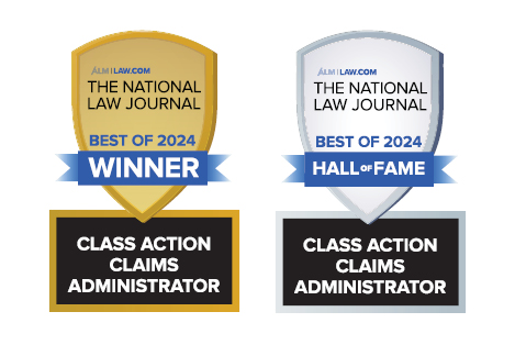 JND Legal Administration Named #1 Class Action Claims Administrator by The National Law Journal in 2024