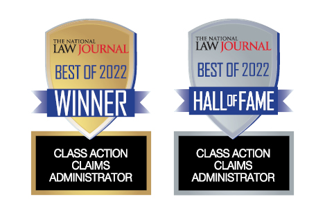 JND Legal Administration Named #1 Class Action Claims Administrator by The National Law Journal