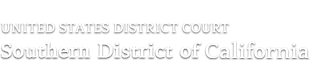 United States District Court Southern District of California